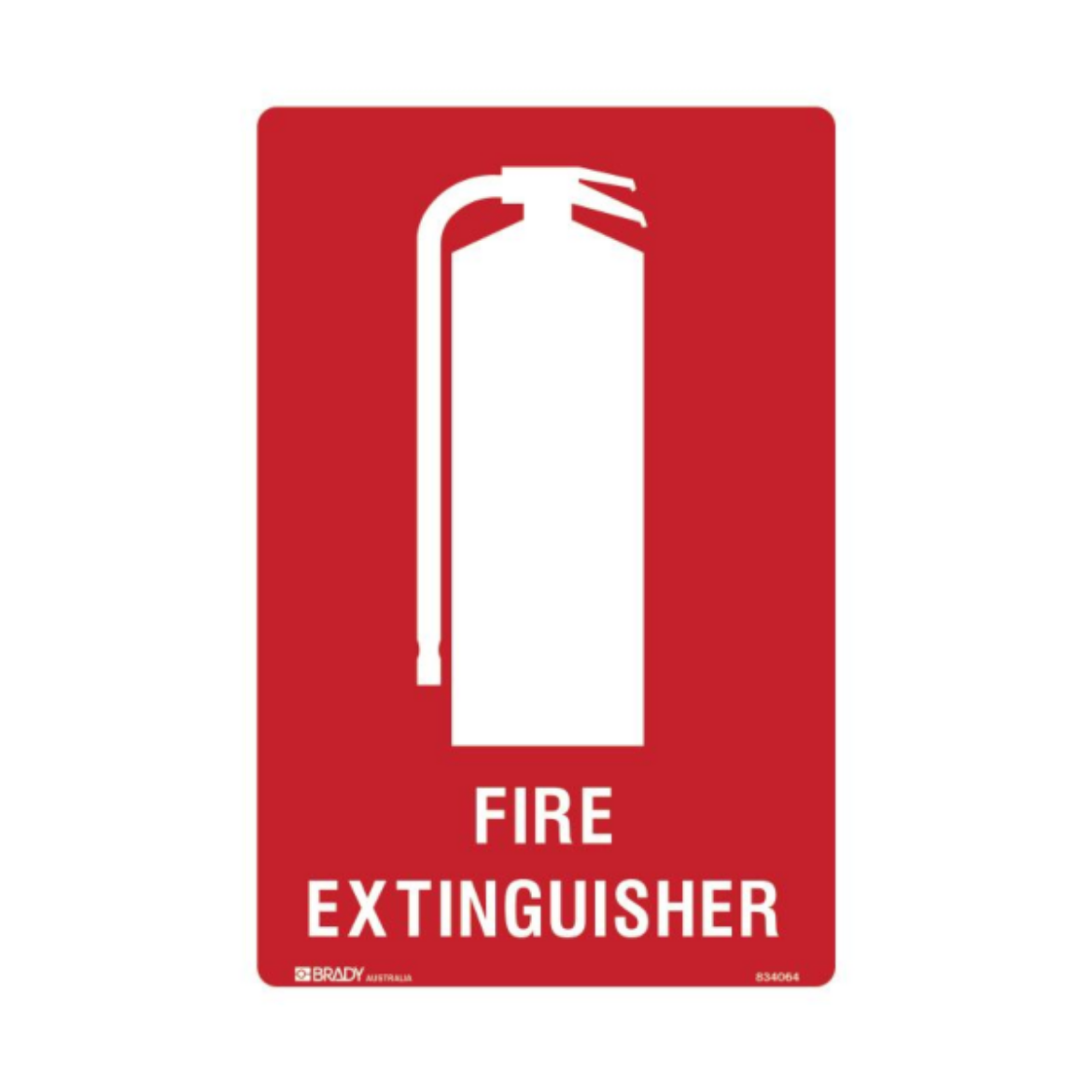 Picture of FIRE EXTINGUISHER SIGN 450MM (H) X 300MM (W) METAL