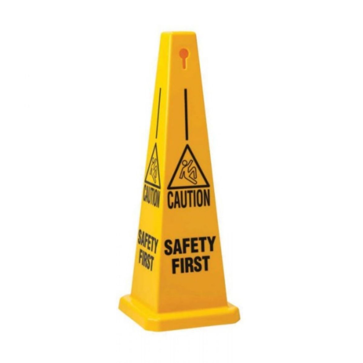 Picture of STANDARD SAFETY CONE SAFETY FIRST, YELLOW 89CM