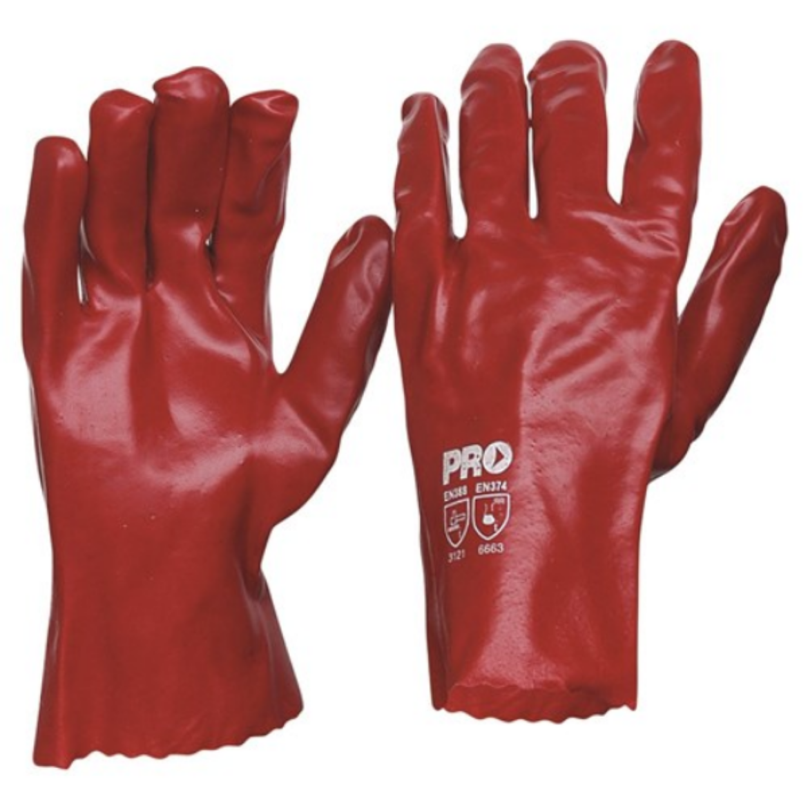 Picture of RED PVC SINGLE DIP - LENGTH 27CM - ONE SIZE FITS MOST