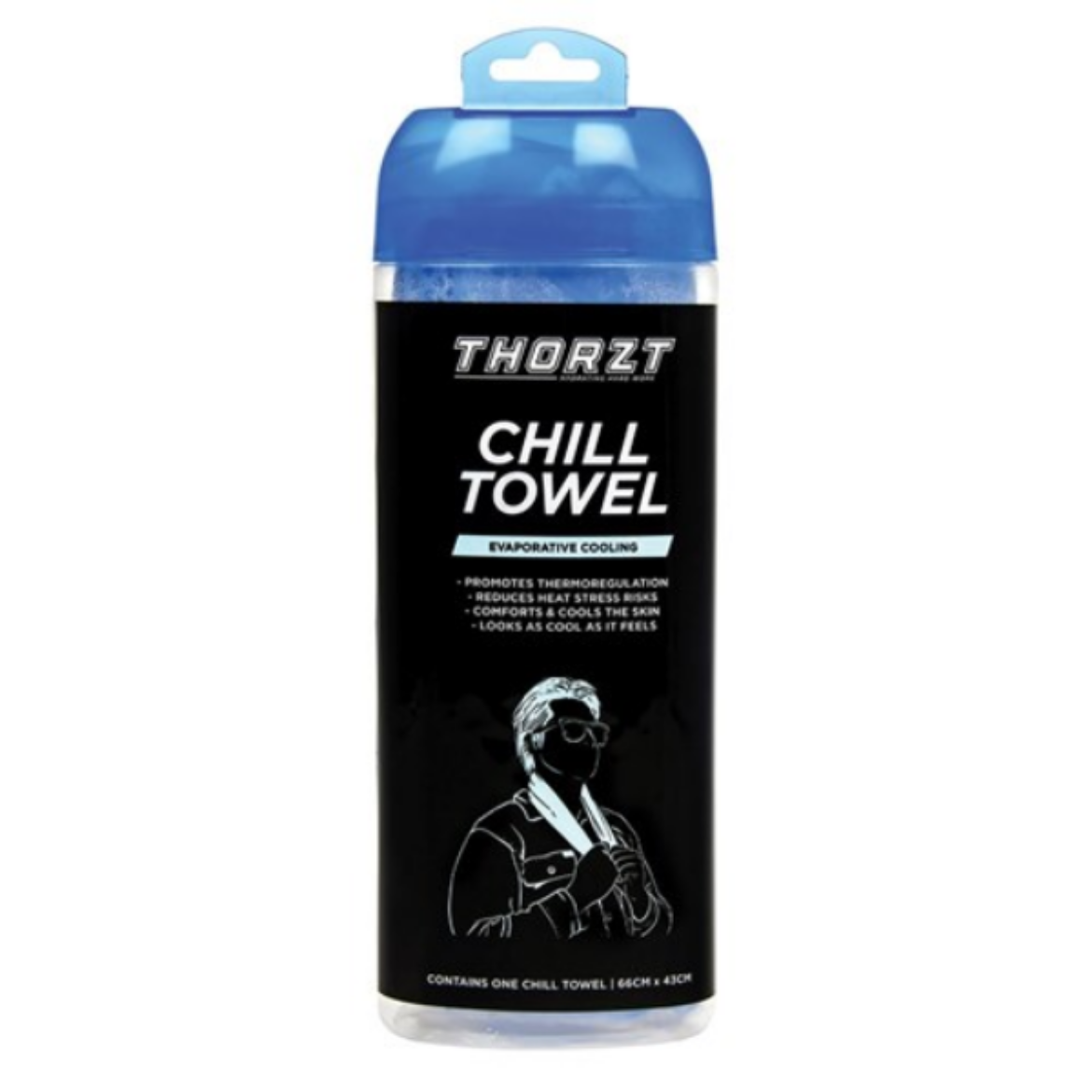 Picture of THORZT CHILL TOWEL BLUE