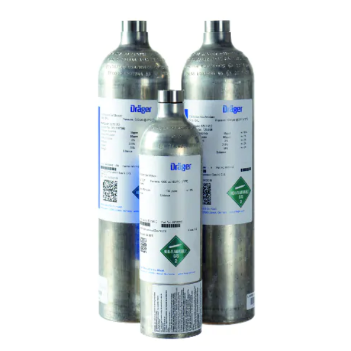 Picture of CALIBRATION GAS H2S15PPMCO100PPMCH42.5%O218%N2