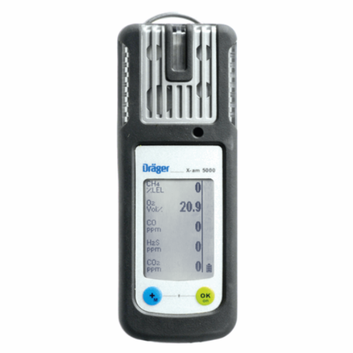 Picture of X-AM 5000 EX O2 CO H2S GAS DETECTOR INCL. BATTERY & POWER SUPPLY