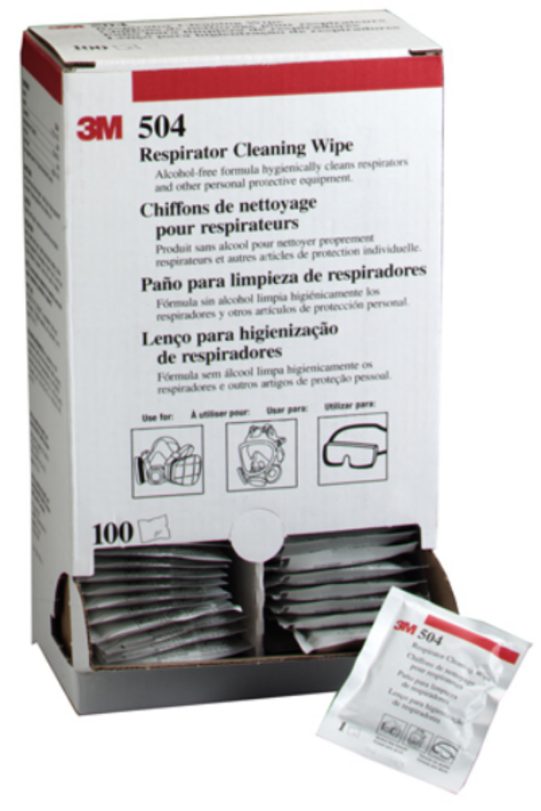 Picture of 504 RESPIRATOR CLEANING WIPES