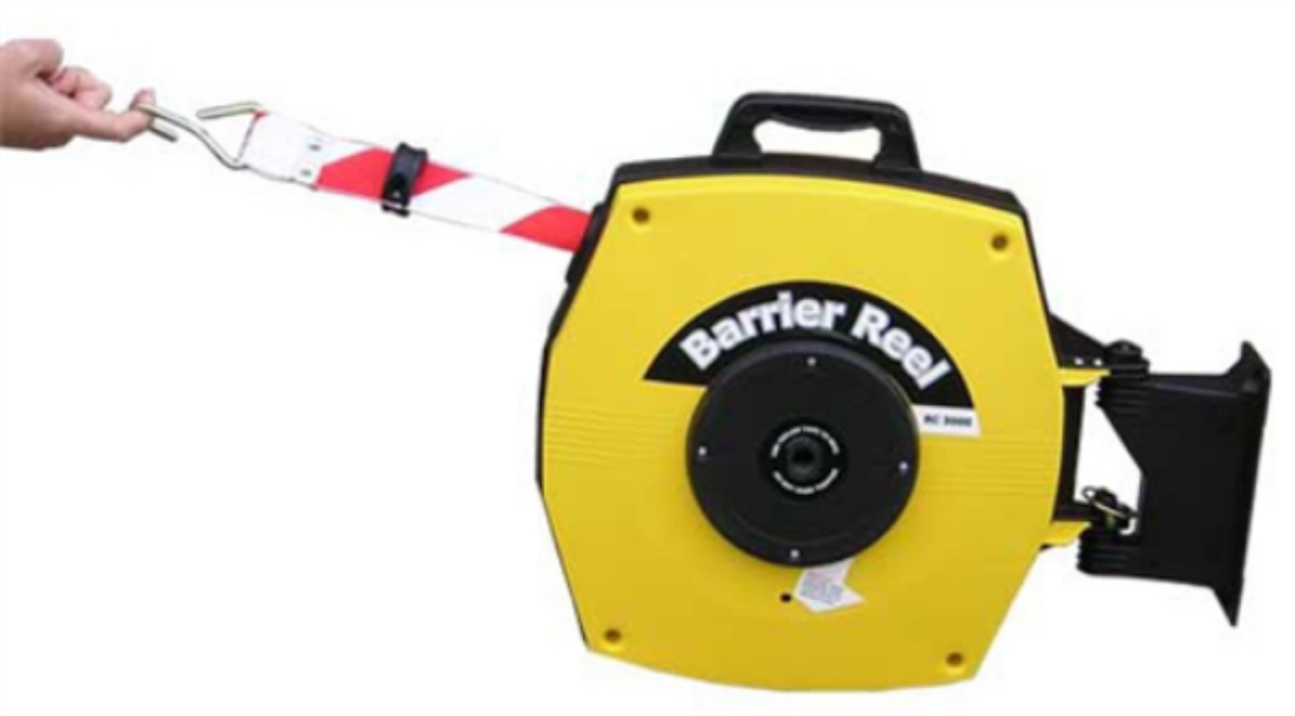 Picture of BARRIER REEL WHITE/RED 25M