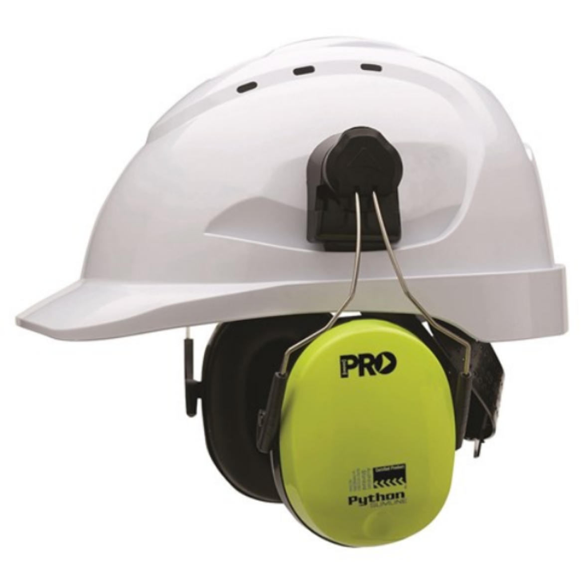 Picture of PYTHON SLIMLINE HARD HAT EARMUFFS - CLASS 5, 31DB (A)