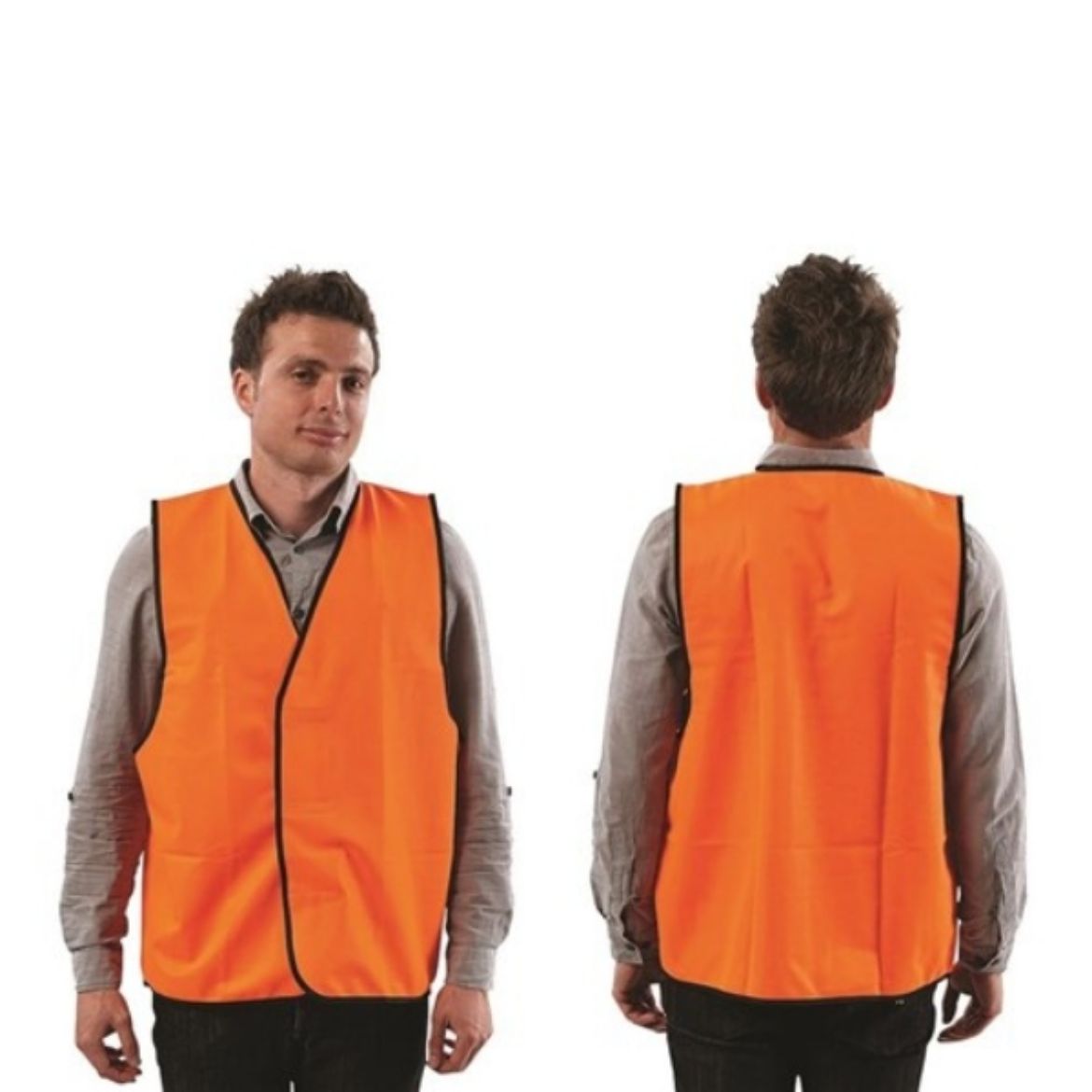 Picture of ORANGE VEST DAY USE - NO TAPE. AVAILABLE IN SIZES S/M/L/XL/2XL/3XL/4XL