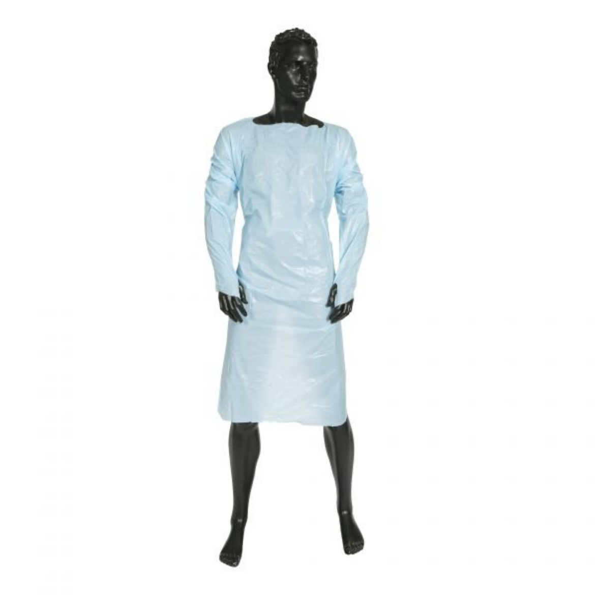 Picture of 300862 - CLINICAL DISPOSABLE ISOLATION GOWN NON STERILE - UNIVERSAL. BULK LOT OF 50 GOWNS