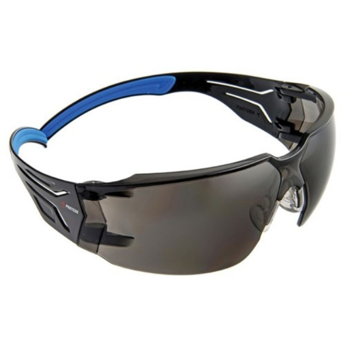 Picture of 9302 - PROTEUS 4 SAFETY GLASSES SMOKE LENS SUPER FLEX ARMS