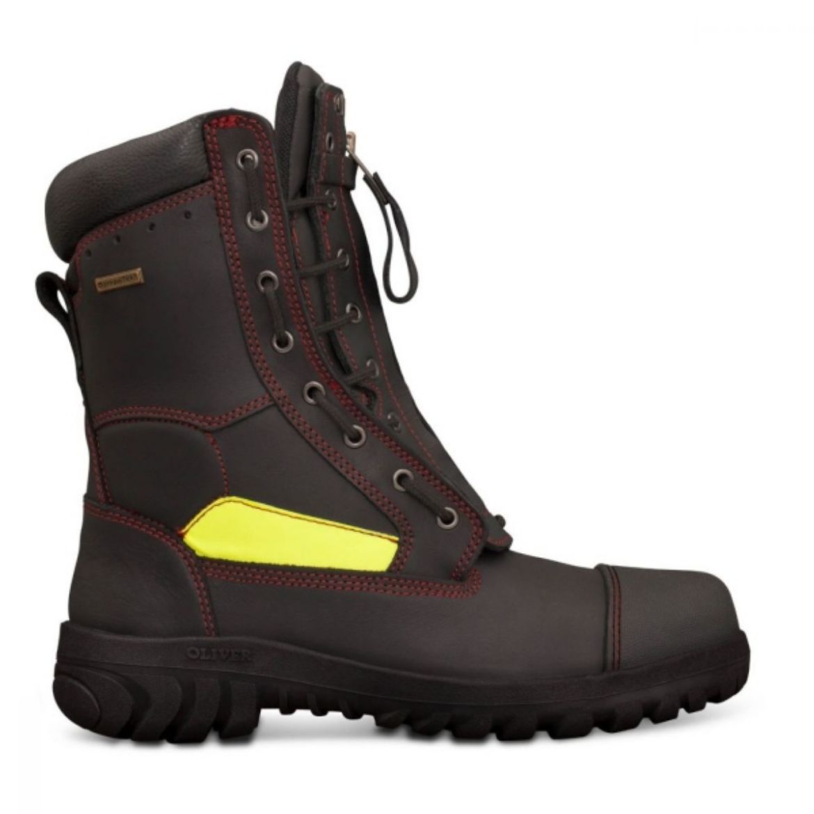 Picture of 230MM LACE UP STRUCTURAL FIRE FIGHTERS BOOT, COMPOSITE TOE CAP, LACE IN
ZIPPER ATTACHMENT.