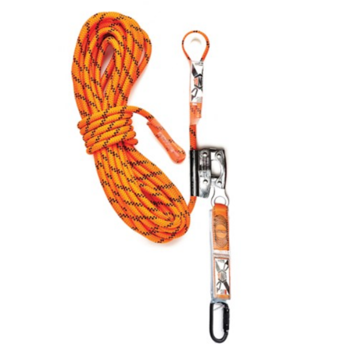 Picture of LINQ KERMNATLE ROPE WITH THIMBLE EYE & WLSA450 ATTACHED TO ROPE GRAB 15M
