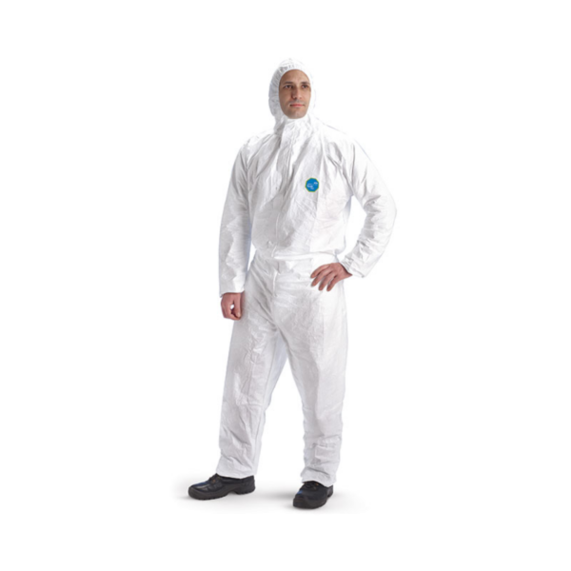 Picture of TYVEK DUAL HOODED COVERALL TYVEK/SMS XL