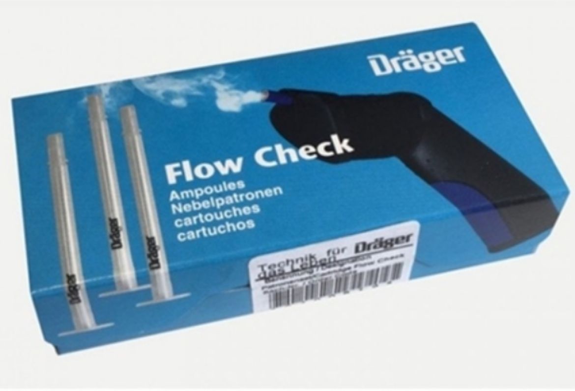 Picture of DRÄGER FLOW-CHECK AMPOULES, INCLUDES ONE NOZZLE