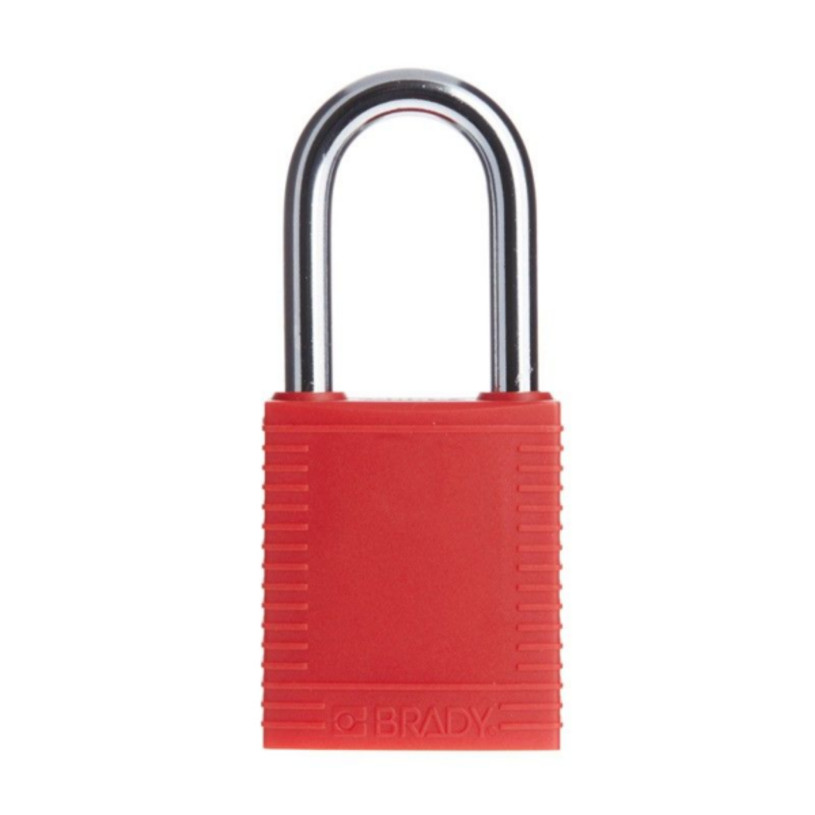 Picture of BRADY SAFETY PLUS PADLOCK RED - TWO KEYS