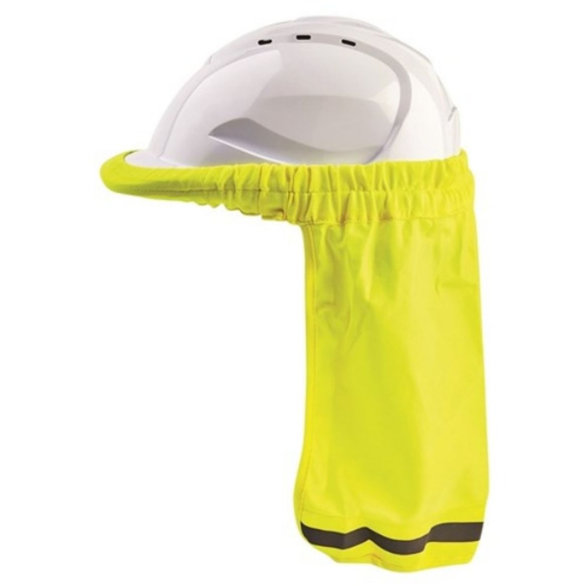 Picture of HARD HAT ATTACHABLE NECK SUN SHADE - FLURO YELLOW