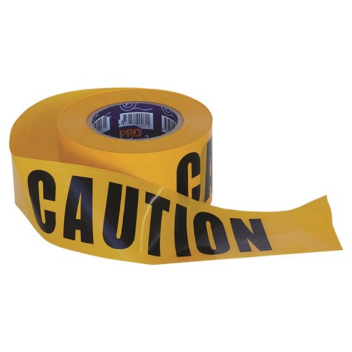 Picture of "CAUTION" ON YELLOW HAZARD TAPE - 100M X 75MM