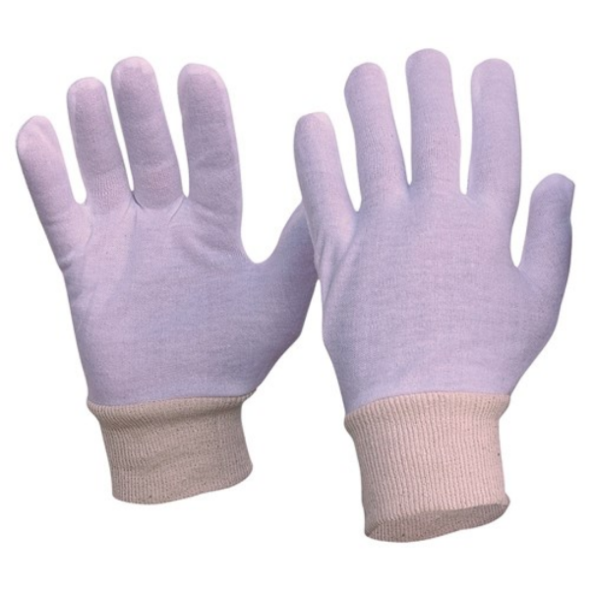 Picture of INTERLOCK POLY/COTTON LINER, KNITTED WRIST GLOVES - MENS. MOQ - 12