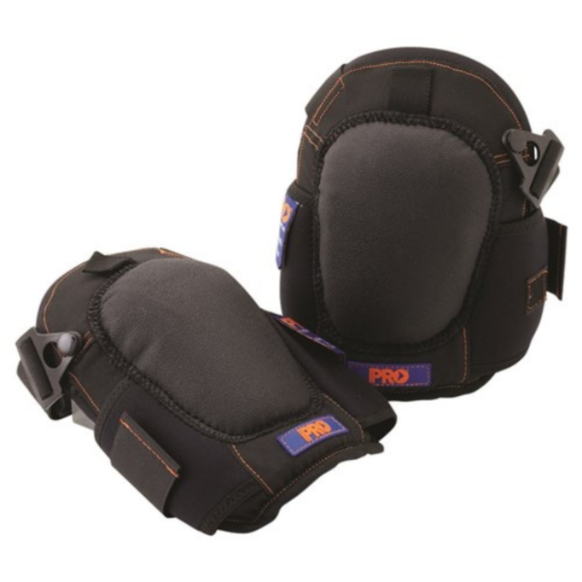 Picture of PROCOMFORT SYNTHETIC LEATHER SHELL KNEE PADS - BLACK