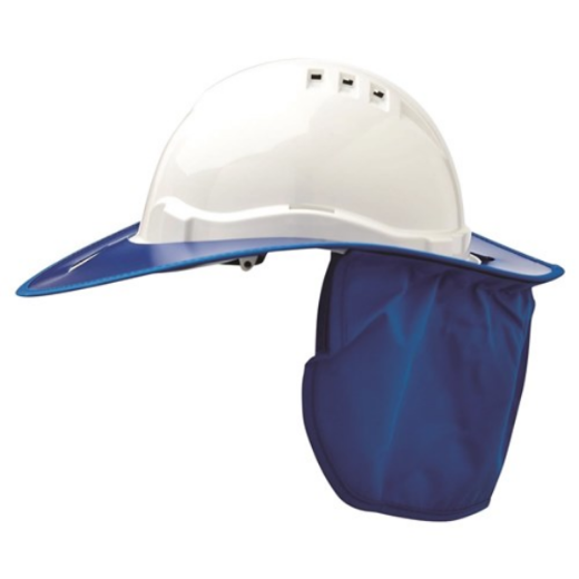 Picture of SHADE HALO V6 HARD HAT BRIM - PLASTIC. AVAILABLE IN BLUE, FLURO ORANGE, WHITE