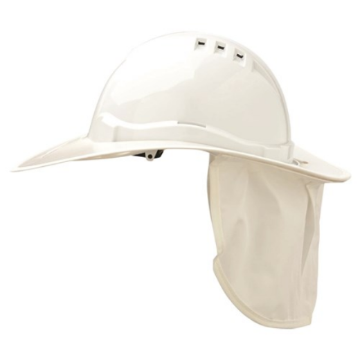 Picture of SHADE HALO V6 HARD HAT BRIM - PLASTIC. AVAILABLE IN BLUE, FLURO ORANGE, WHITE