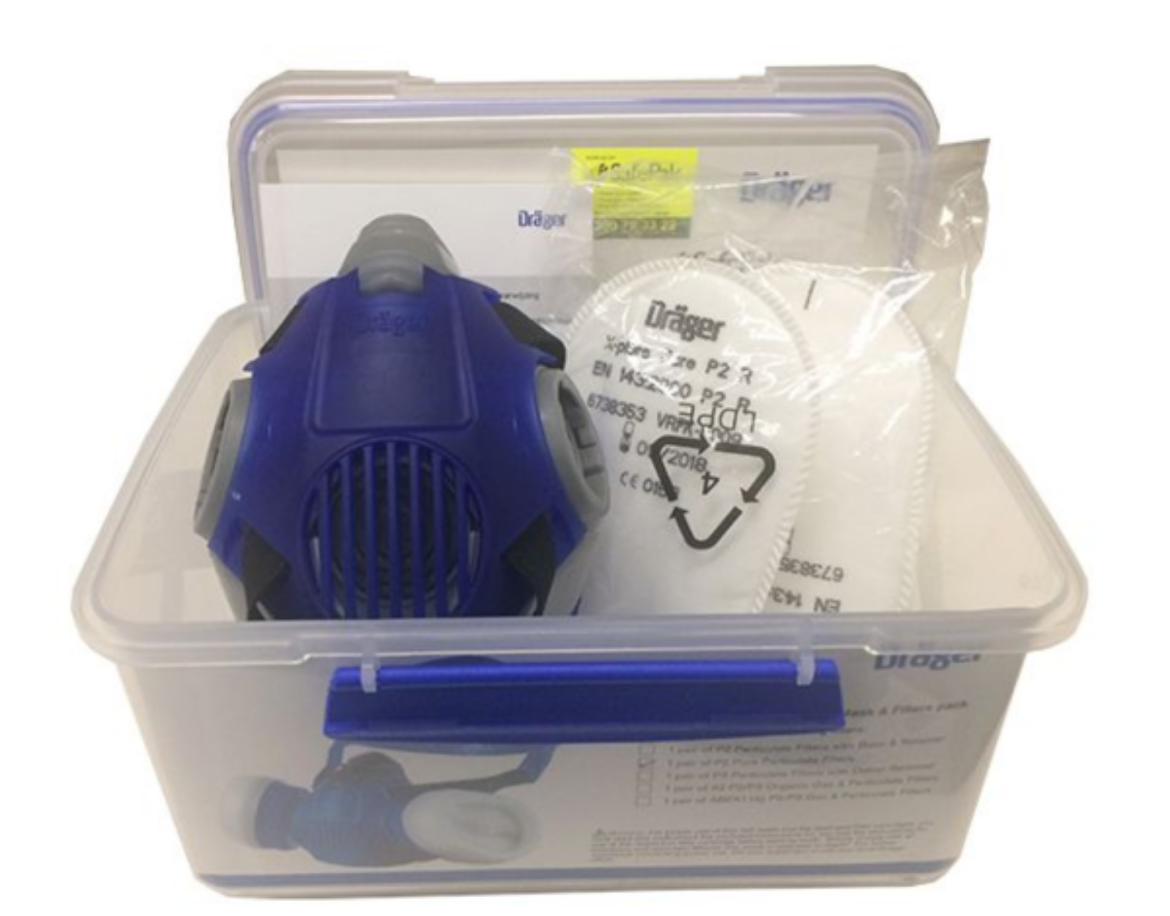 Picture of X-PLORE 3500 HALF FACE RESPIRATOR LARGE WITH P2 PURE KIT