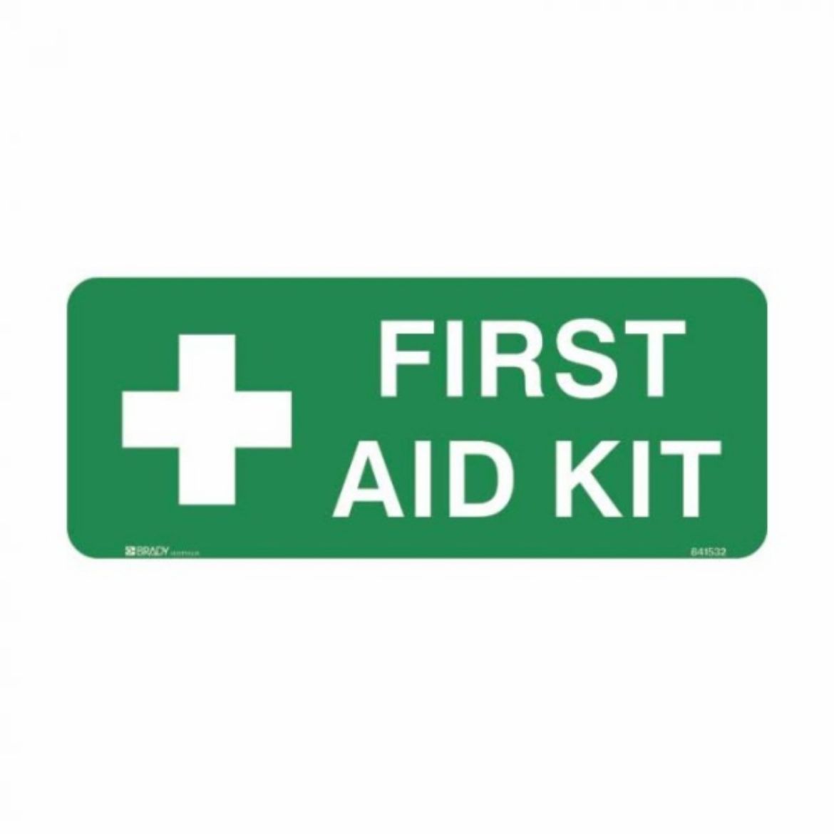 Picture of FIRST AID KIT 125MM (H) X300MM (W) SELF-ADHESIVE VINYL