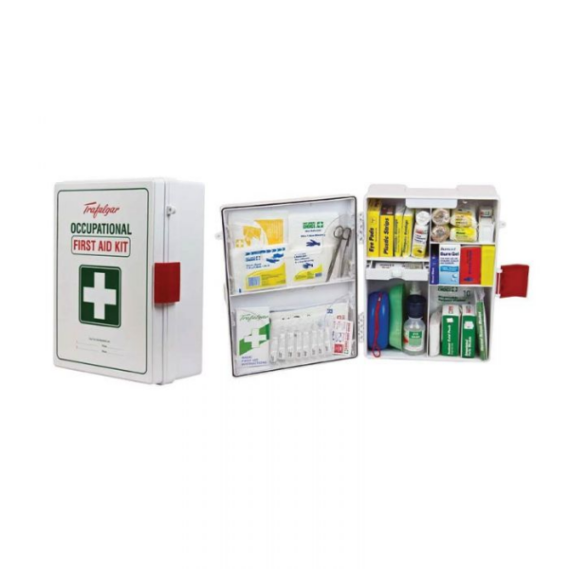 Picture of NATIONAL WORKPLACE FIRST AID KIT, WALLMOUNT IN ABS PLASTIC CASE