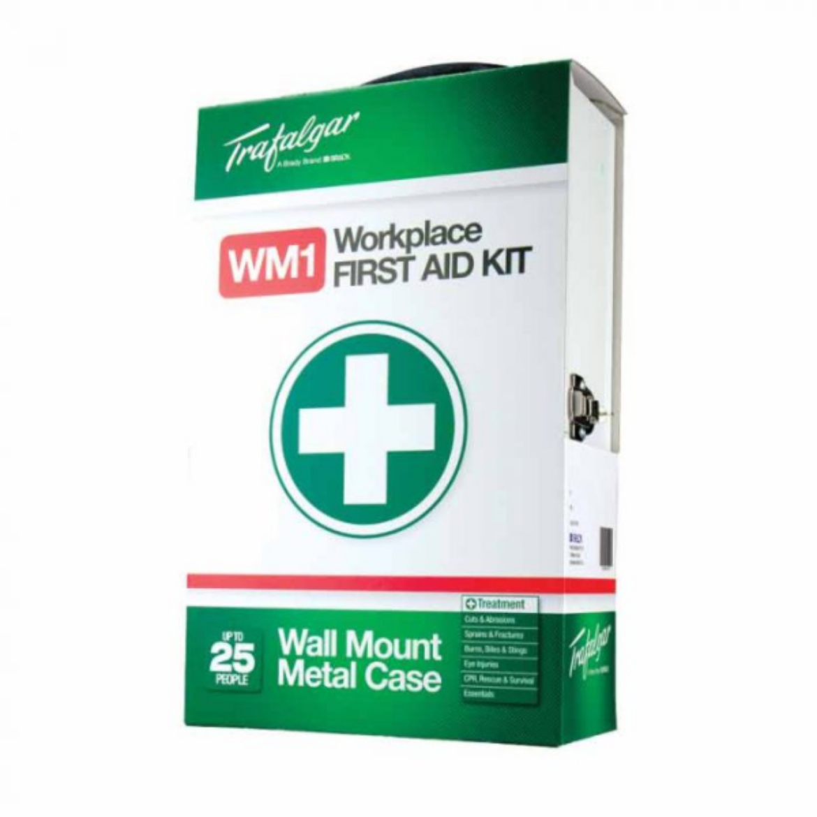 Picture of WM1 WORKPLACE FIRST AID KIT WALL MOUNT - METAL CASE