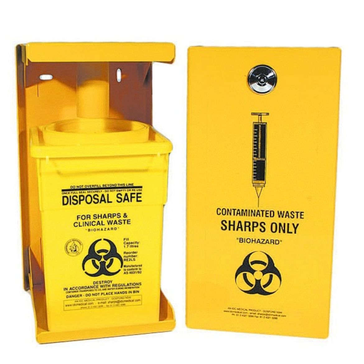 Picture of METAL SAFE FOR 2L SHARPS CONTAINER