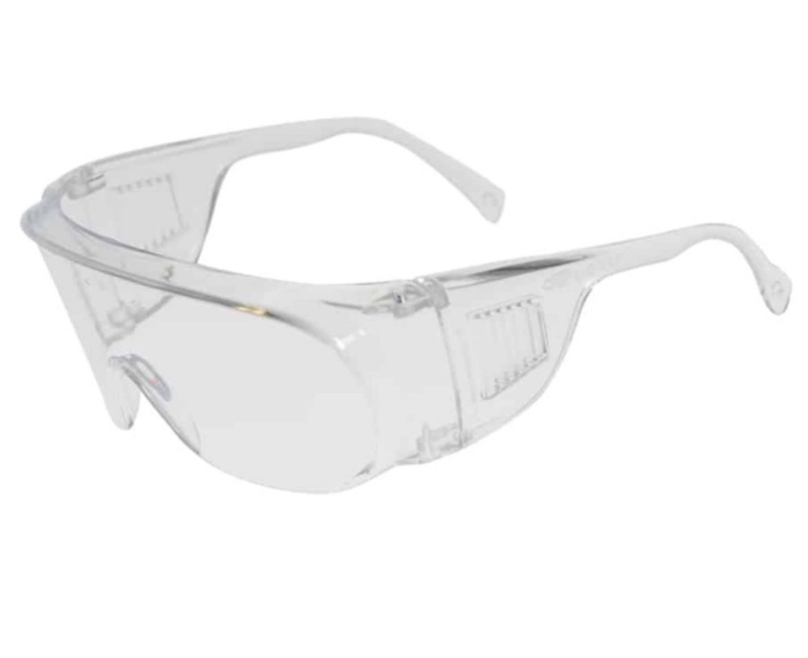 Picture of ECOSPEC CLEAR FRAME CLEAR UNCOATED LENS SAFETY GLASSES