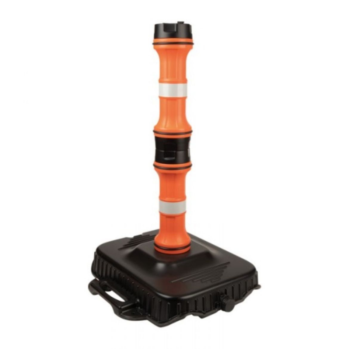 Picture of EASY EXTEND BARRIER POST & BASE 858MM(H) ORANGE