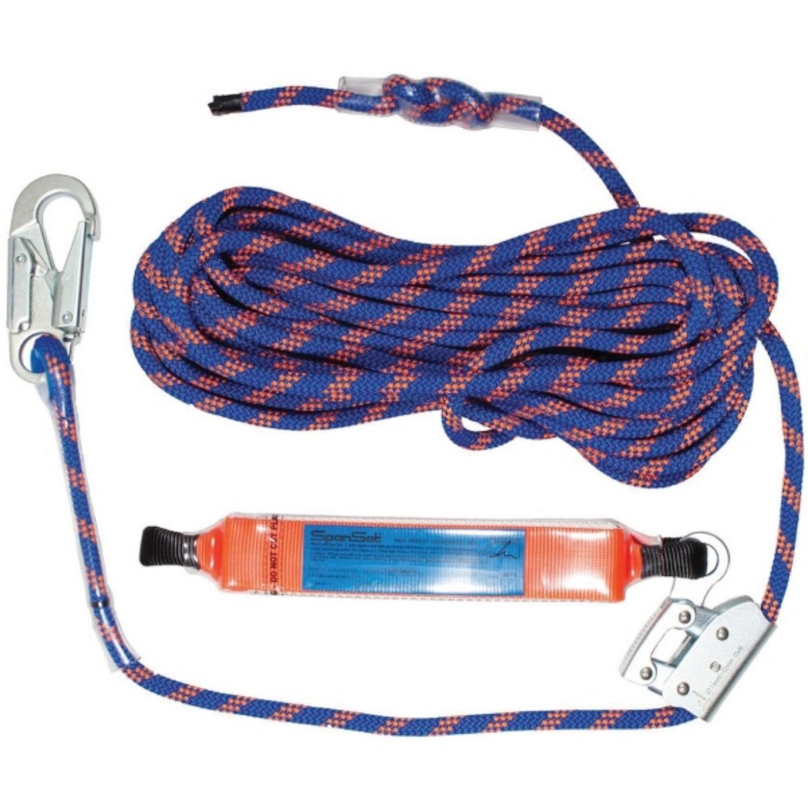 Picture of 3108SA ROPE LINE 15M WITH ROPE ADJUSTER AND SHOCK ABSORBER IN RETAIL PACK