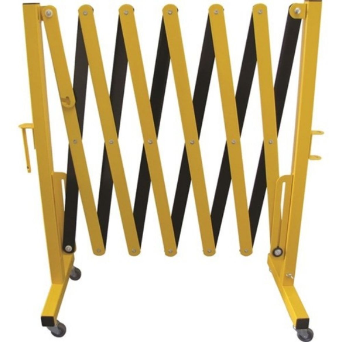 Picture of EXPANDABLE BARRIER YELLOW BLACK - 400MM TO 3450MM