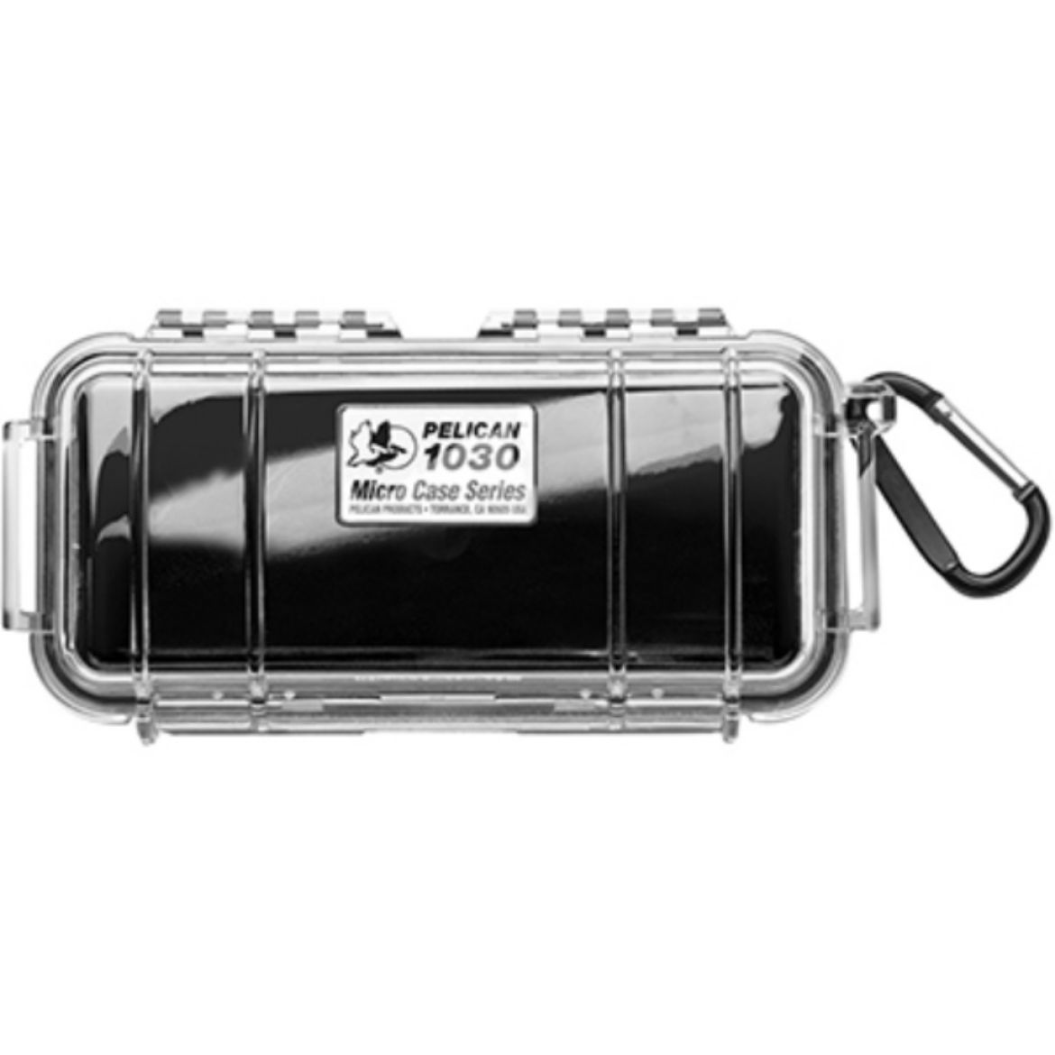 Picture of # 1030 MICRO PELICAN CASE - CLEAR WITH BLACK