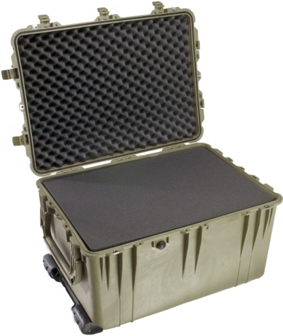 Picture of # 1660 PELICAN CASE - OLIVE DRAB GREEN