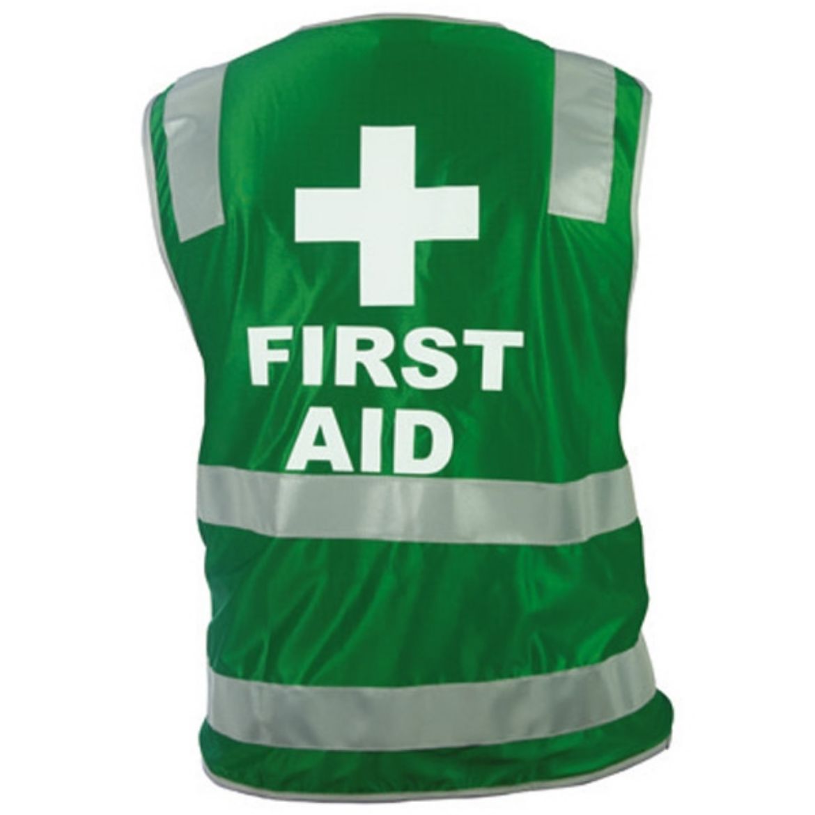 Picture of FIRST AID PRE PRINTED VEST 2XL GREEN