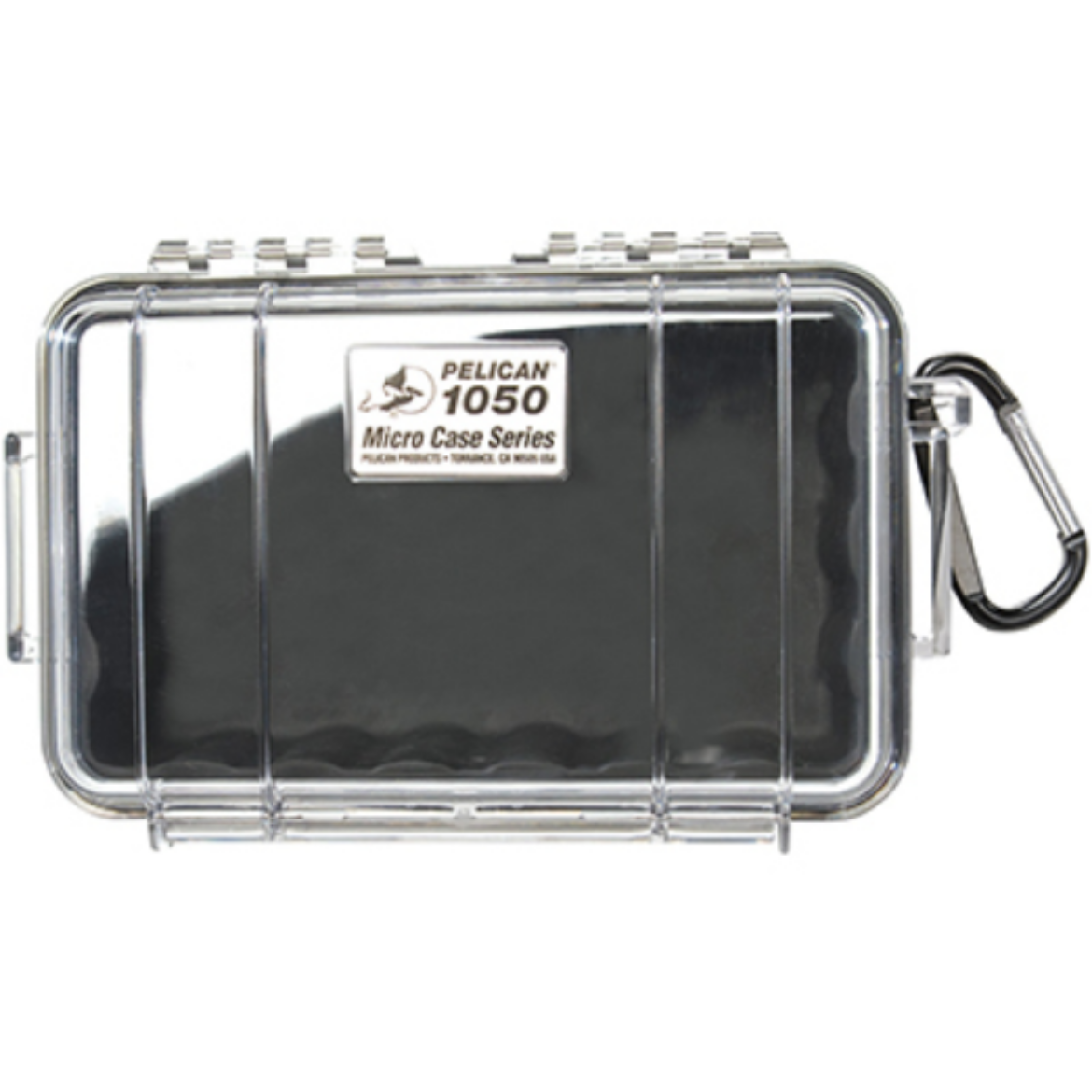 Picture of # 1050 MICRO PELICAN CASE - CLEAR WITH BLACK