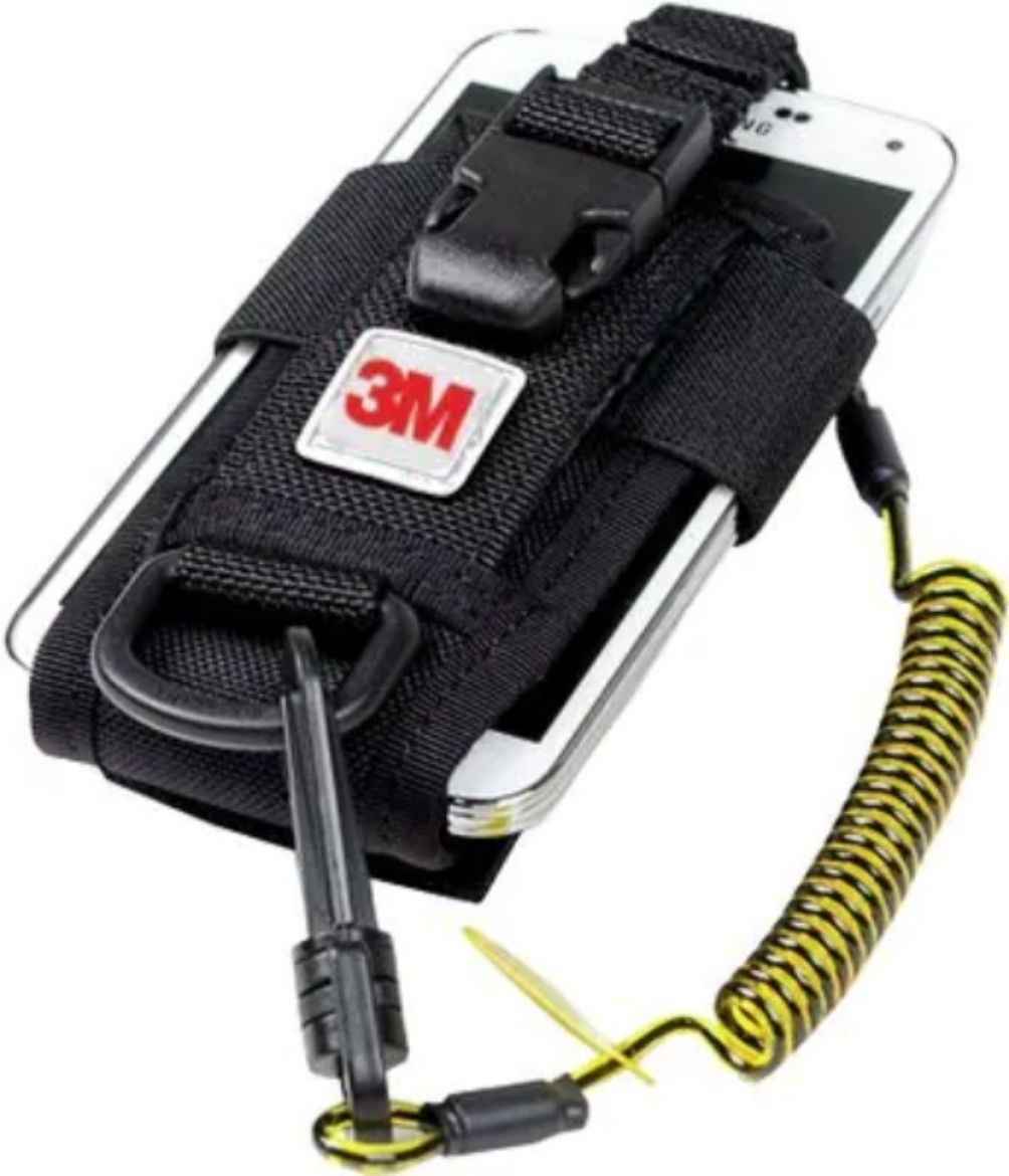Picture of 1500089 DBI-SALA® HOLSTERS ADJUSTABLE RADIO HOLSTER, CLIP2LOOP COIL TETHER AND MICRO D-RING