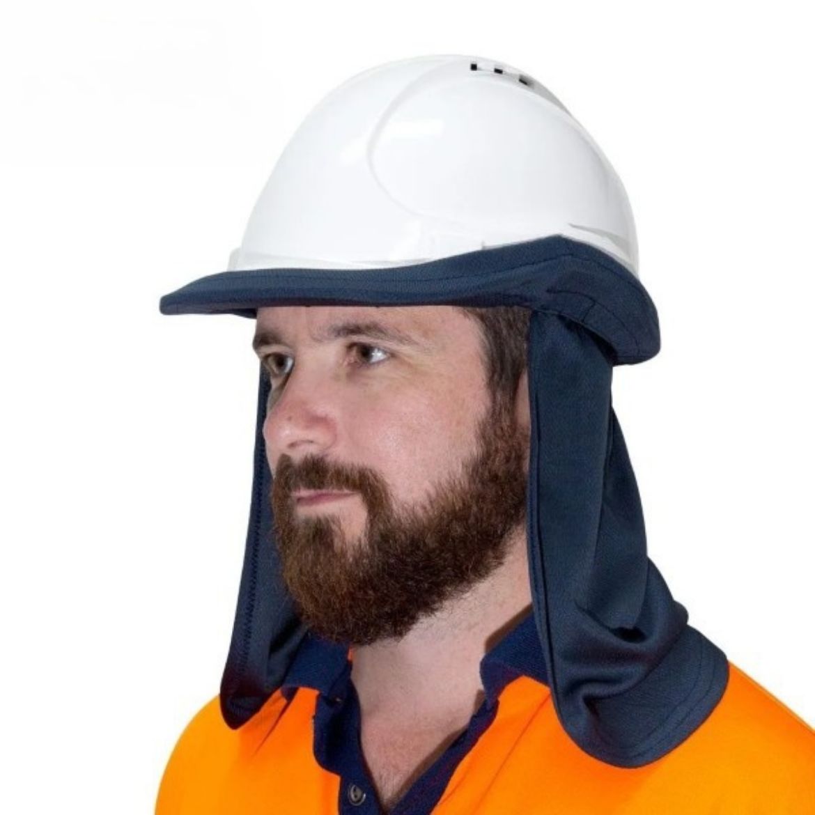 Picture of HARD HAT FLAP MICRO MESH NAVY (PLAIN PACKAGING)