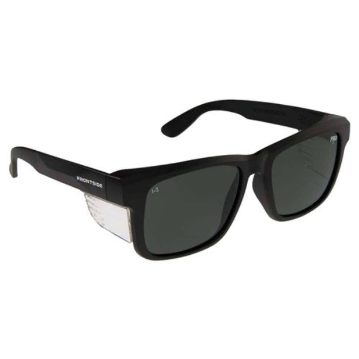 Picture of SAFETY GLASSES FRONTSIDE POLARISED SMOKE LENS WITH BLACK FRAME