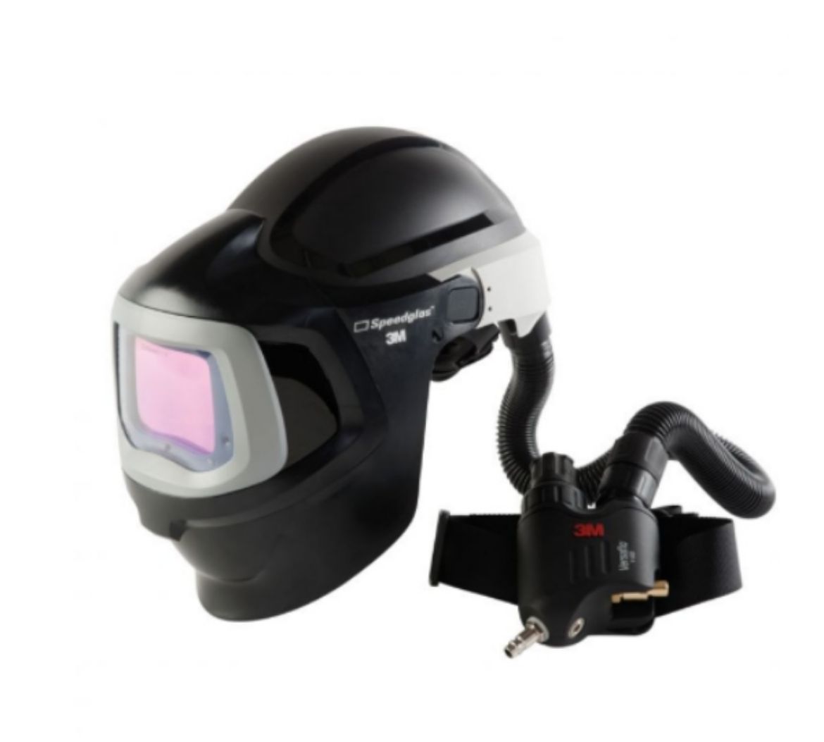 Picture of 3M SPEEDGLAS WELDING & SAFETY HELMET 9100XXI MP AIR WITH V-500E SAR