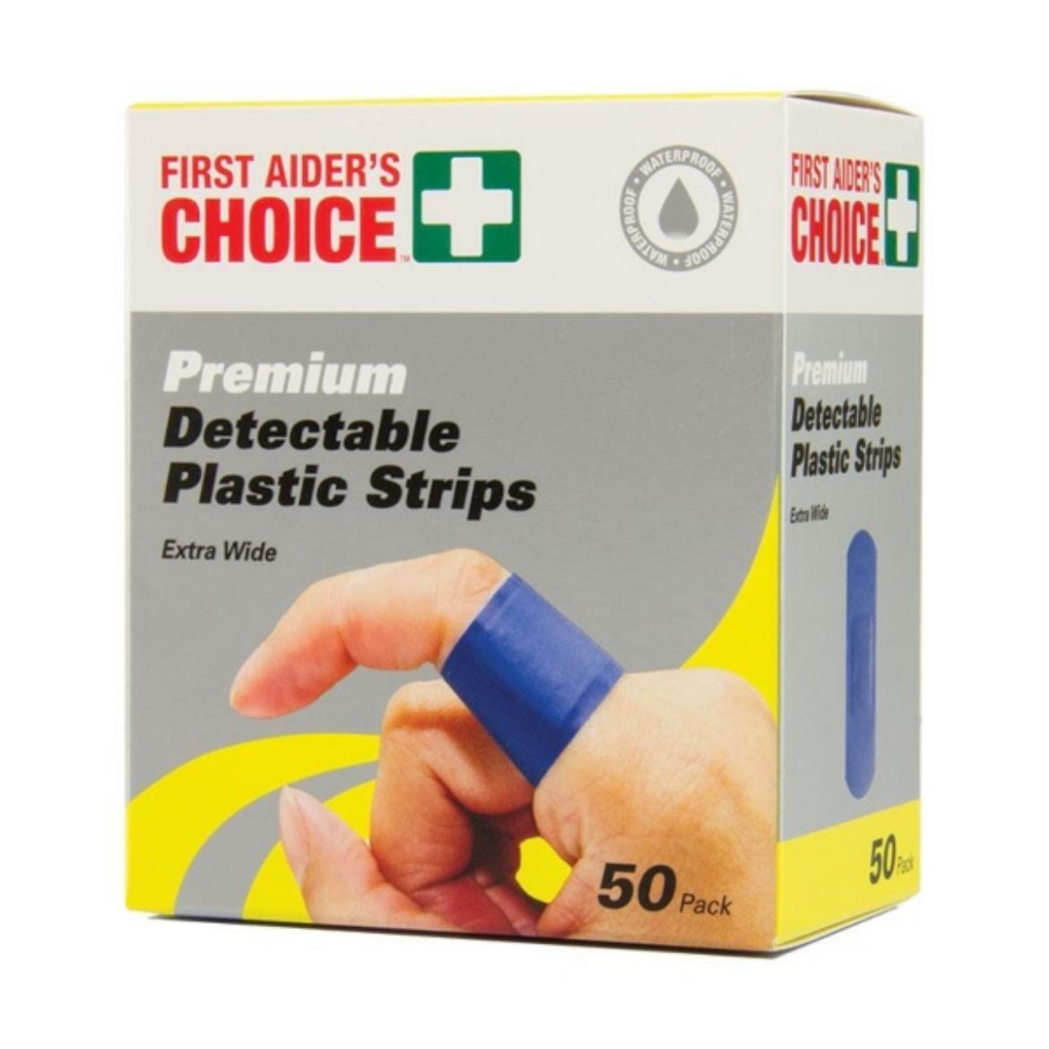 Picture of BLUE DETECTABLE ADHESIVE PLASTIC STRIPS