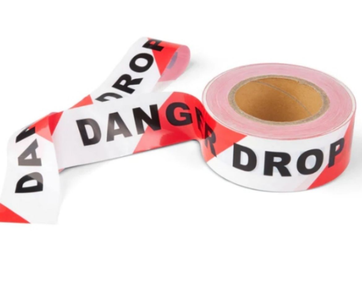 Picture of DROP ZONE BARRIER TAPE - 5CM X 100M