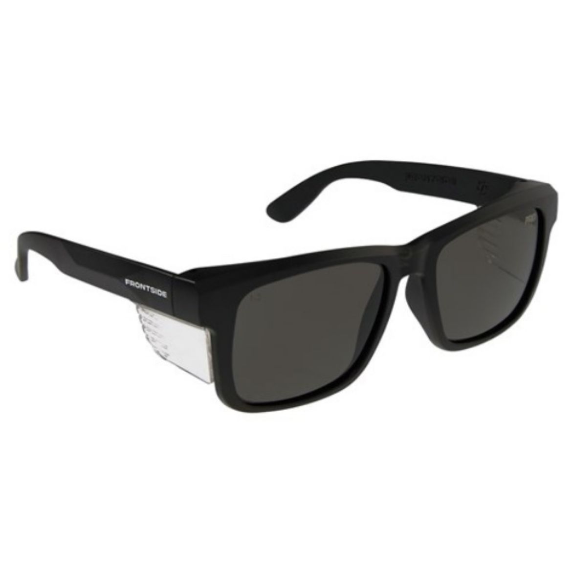 Picture of SAFETY GLASSES FRONTSIDE SMOKE LENS WITH BLACK FRAME