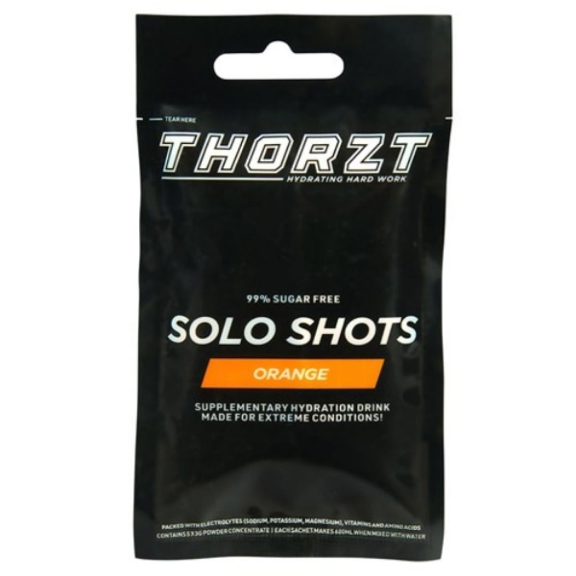 Picture of THORZT FIVE PACK SUGAR FREE SOLO SHOT ORANGE