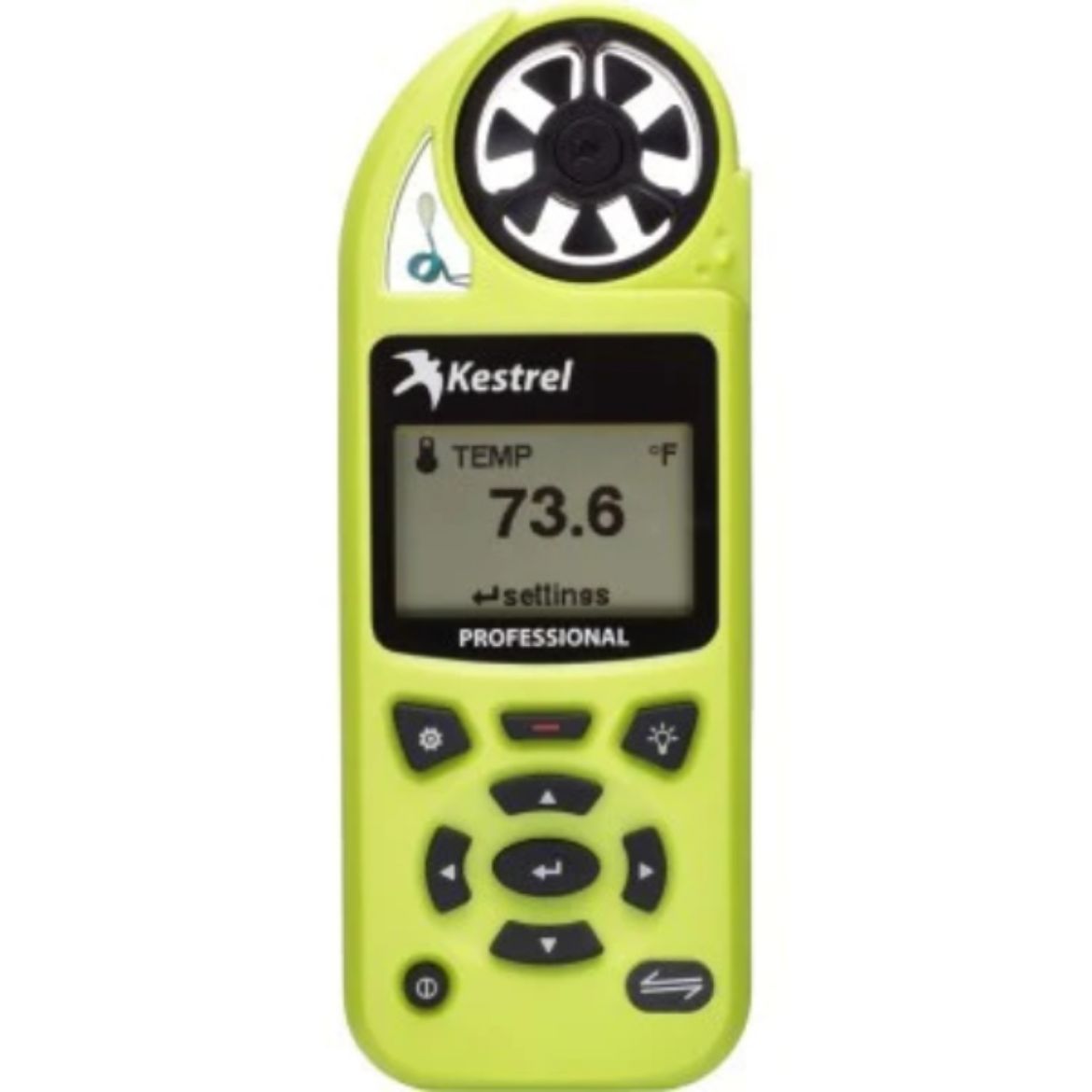 Picture of KESTREL 5200 PROFESSIONAL ENVIRONMENTAL METER WITH LINK - HIGH VIZ GREEN
