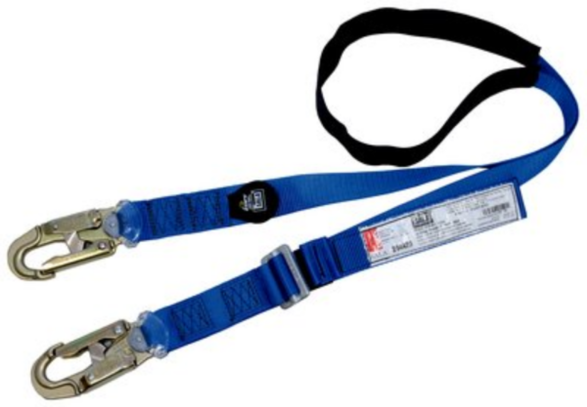 Picture of E601-025 DBI-SALA POLE STRAP, WEBBING - 2.5M WITH DOUBLE ACTION SNAP HOOKS ON ALL CONNECTIONS
