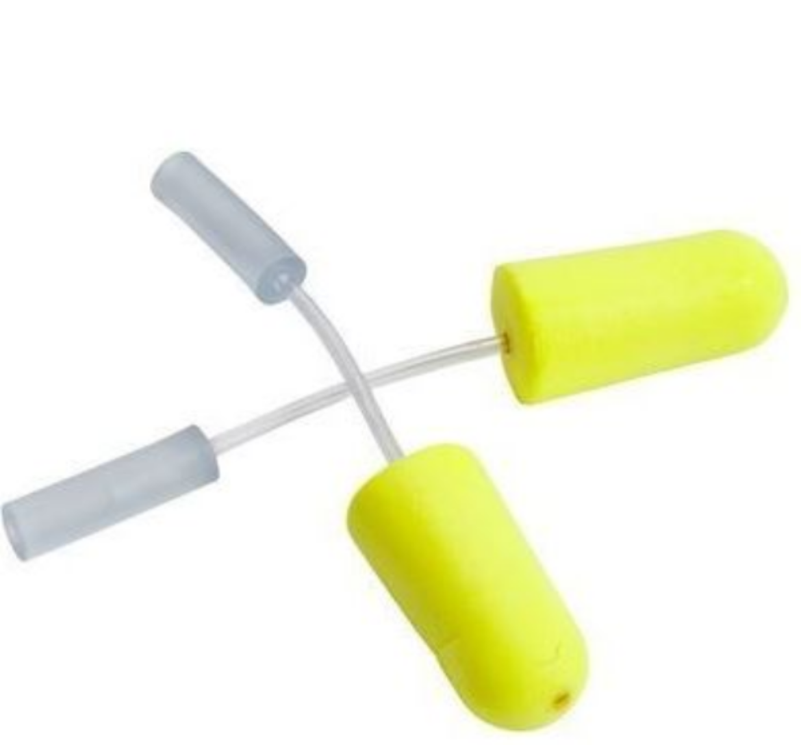 Picture of 393-2000-50 EARFIT™ VALIDATION TEST PLUGS YELLOW EARSOFT™ NEONS PROBED TEST EARPLUGS