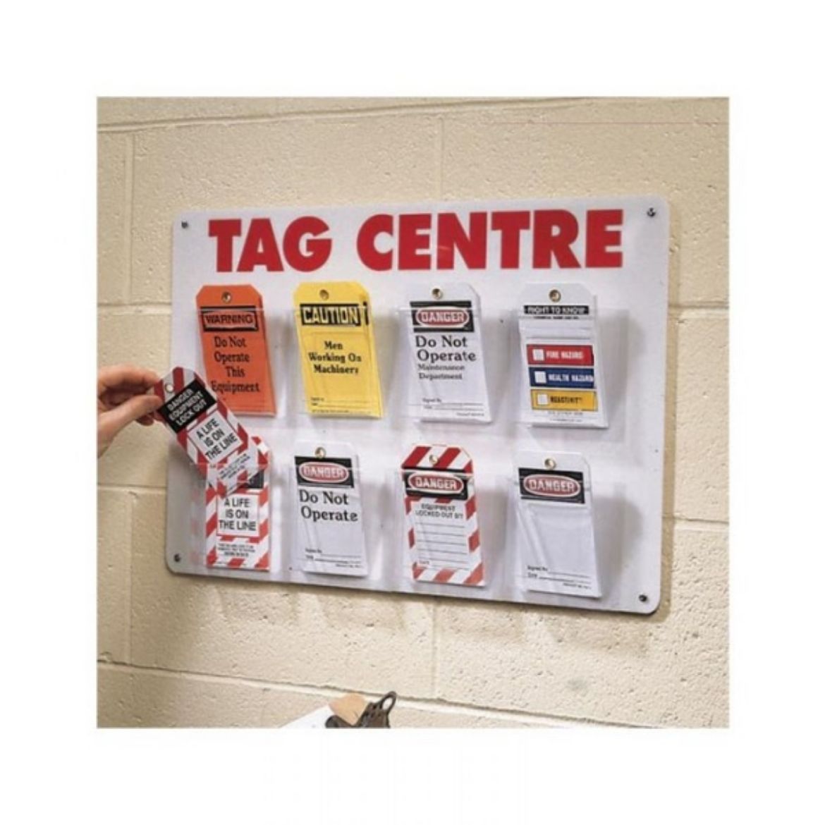 Picture of TAG CENTRE - 8 POCKETS