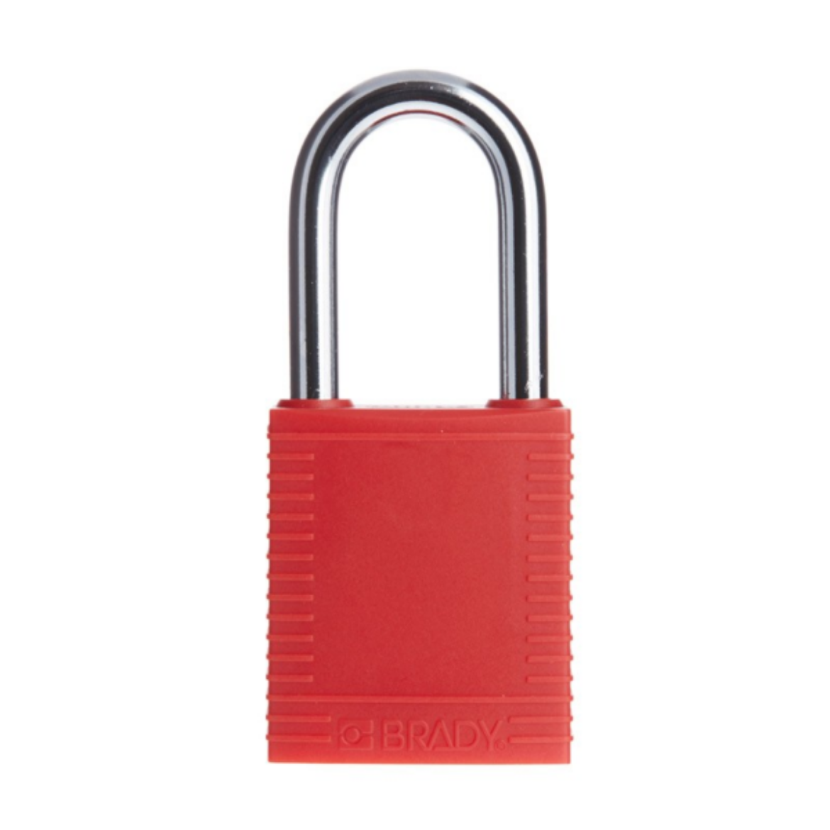 Picture of ONE KEY ONLY - BRADY SAFETY PLUS PADLOCK RED