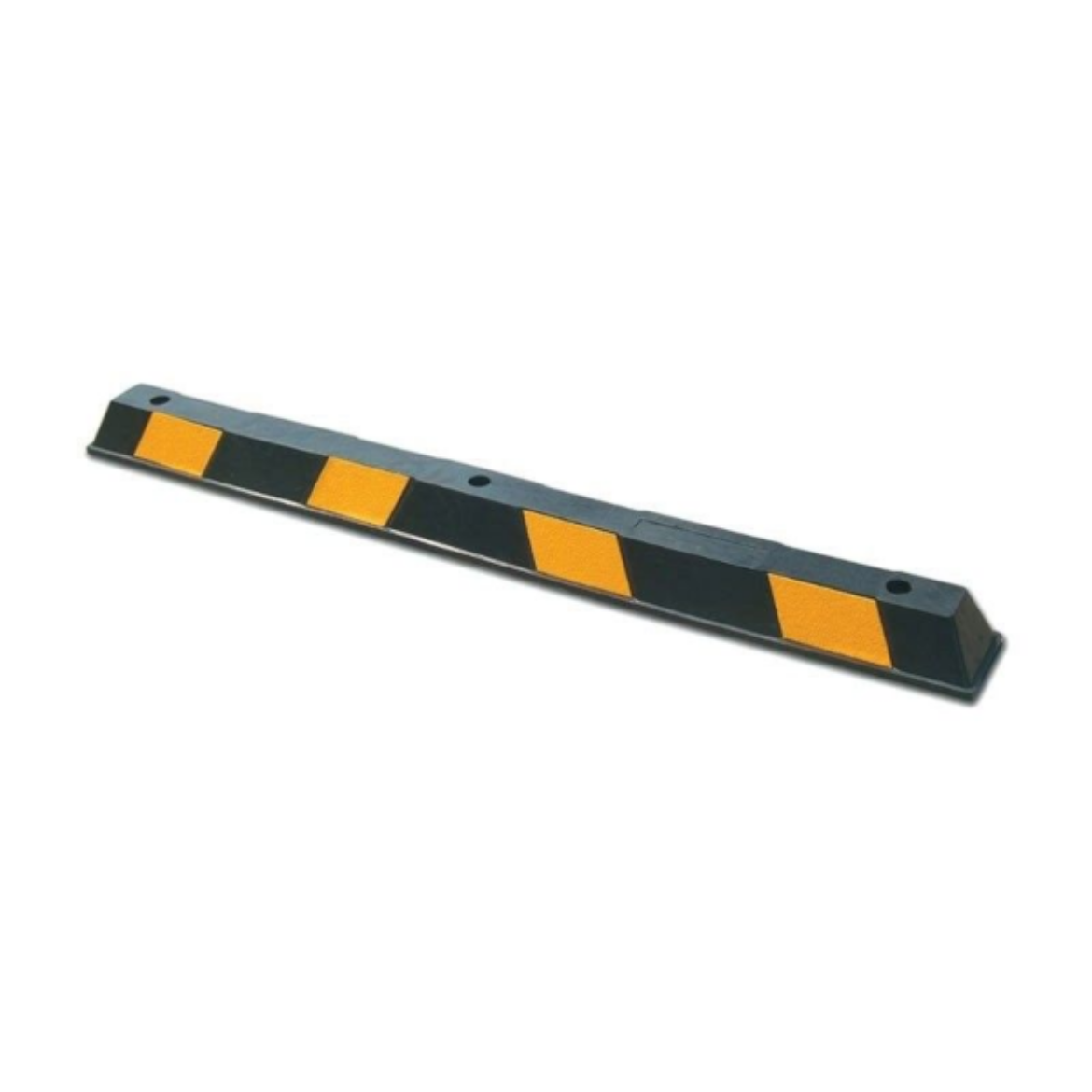 Picture of VALUE WHEEL STOP RUBBER 1650MM BLACK YELLOW